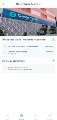 Oeste Saúde Beneficiário android App screenshot 1