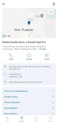 Oeste Saúde Beneficiário android App screenshot 3